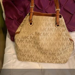 Michael Kors bag and wallet